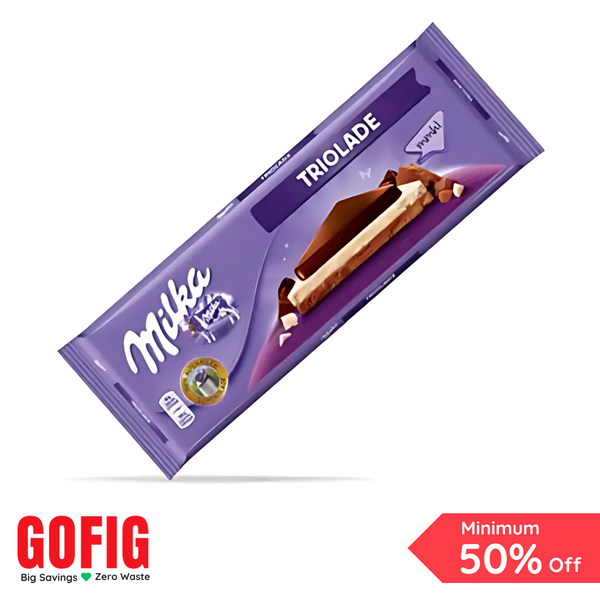 Milka Triolade Chocolate Bar (280 g)