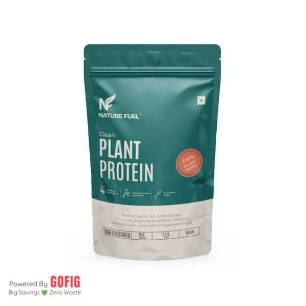 Nature Fuel Clean Plant Protein - Unflavoured (500 g)