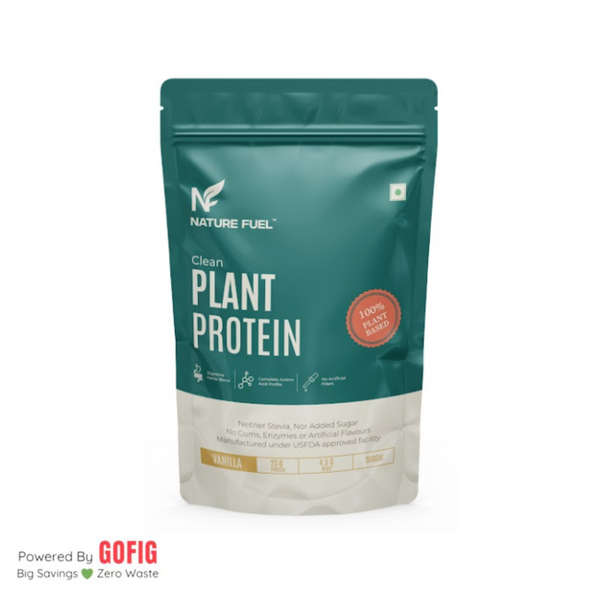 Nature Fuel Clean Plant Protein - Vanilla (500 g)