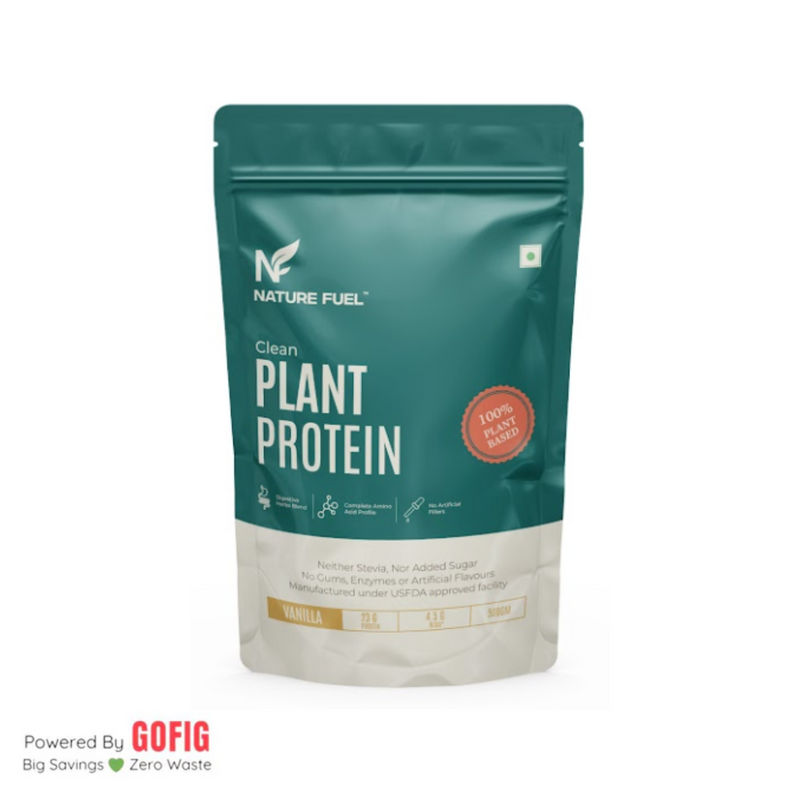 Nature Fuel Clean Plant Protein - Vanilla (500 g)