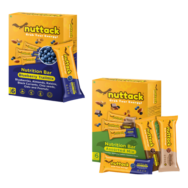Nuttack Energy Bars Steal Deal Box (12 Bars)