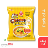 Ottogi Cheese Ramen Korean Style Veg (111 g) - Pack of 4
