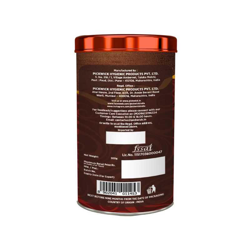 Pickwick Chocstix Premium Chocolate Wafer Rolls (300g)