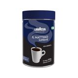 Lavazza Mattino Supreme | Pure Ground Coffee | Premium Arabica | Medium Roast Roast & Ground Coffee (200 g)