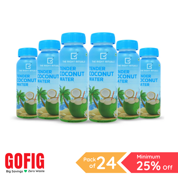 The Right Rituals Tender Coconut Water (200 ml) - Pack of 24