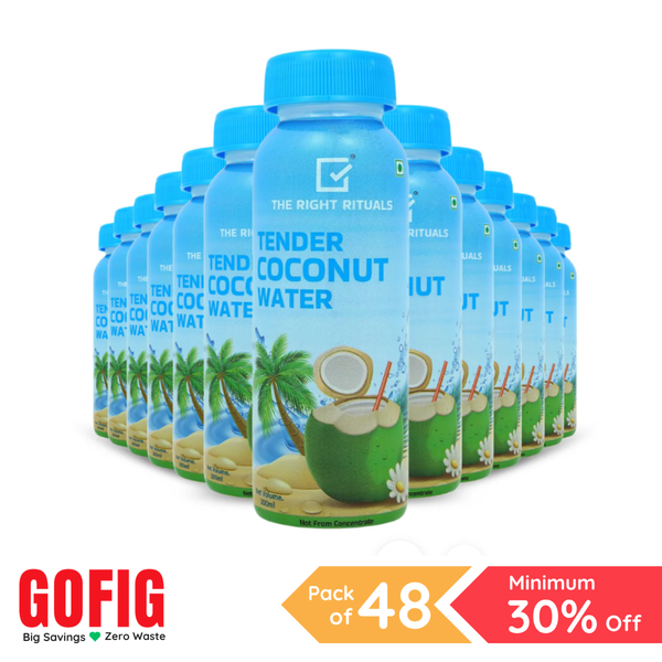 The Right Rituals Tender Coconut Water (200 ml) - Pack of 48