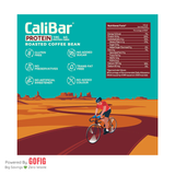 CaliBar Variety Pack of 6 - 10g Protein Bars - Roasted Coffee Bean, Choco Blueberry & Berry Almond (Pack of 6)