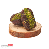 Saffron & Mishri The Deserts Gold Premium Stuffed dates - 12 Pcs (240 g)