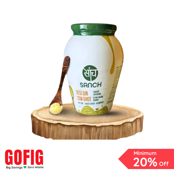 Sanch Farms A2 Bilona Gir Cow Ghee (1000 ml)