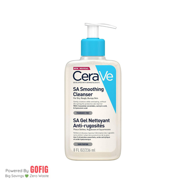 CeraVe SA Smoothing Cleanser (236 ml)