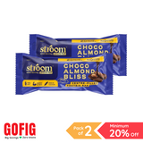 Stroom 20G Choco Almond Bliss Protein Bar (63 g) - Pack of 2
