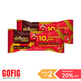 Stroom 10G Exotic Mango Coconut Protein Bar (45 g) - Pack of 2