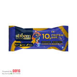 Stroom 10G Choco Almond Bliss Protein Bar (45 g) - Pack of 2