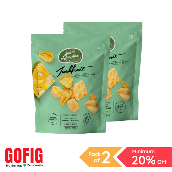 Super Munchies Jackfruit (50 g) - Pack of 2
