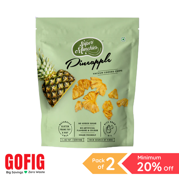 Super Munchies Pineapple (50 g) - Pack of 2