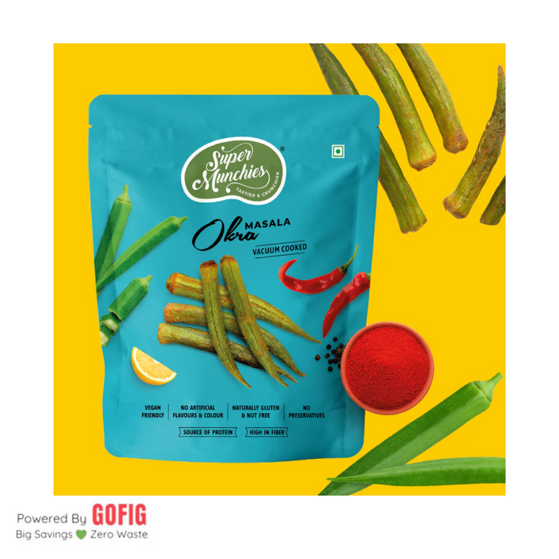 Super Munchies Okra Masala (25 g) - Pack of 2