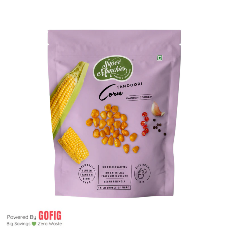 Super Munchies Tandoori Corn (60 g) - Pack of 2
