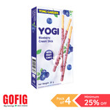Tong Garden YOGI Blueberry Cream Stick (32 g) - Pack of 4