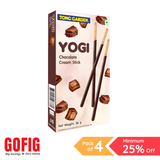 Tong Garden YOGI Chocolate Cream Stick (36 g) - Pack of 4