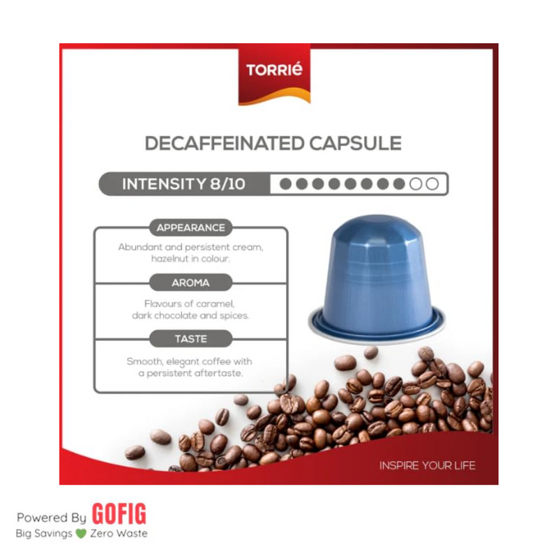Torrie DeCafe - Coffee Capsules (50 g)