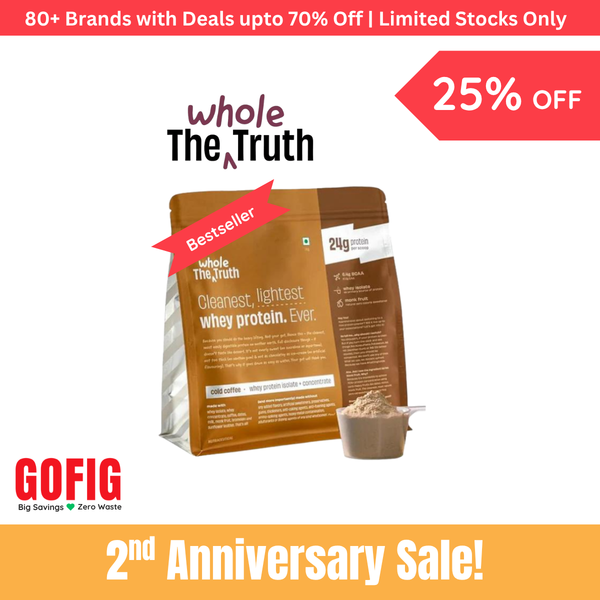 TWT Cold Coffee Protein Powder (24 g) Protein - (1000 g)