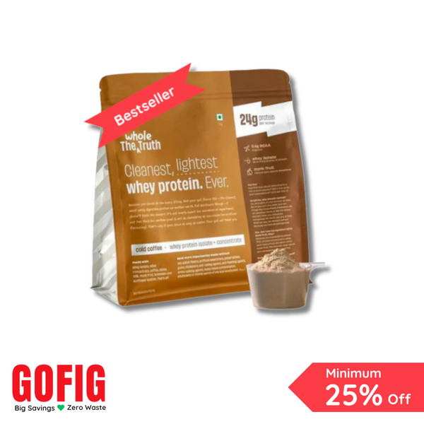 TWT Cold Coffee Protein Powder (24 g) Protein - (1000 g)