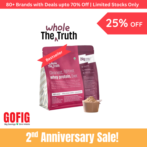 TWT Light Cocoa Protein Powder (24 g) Protein - (1000 g)