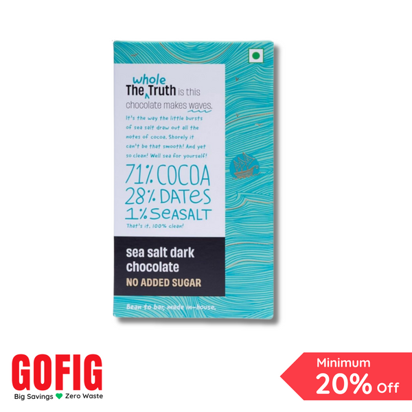 TWT Sea Salt Dark Chocolate (80 g)