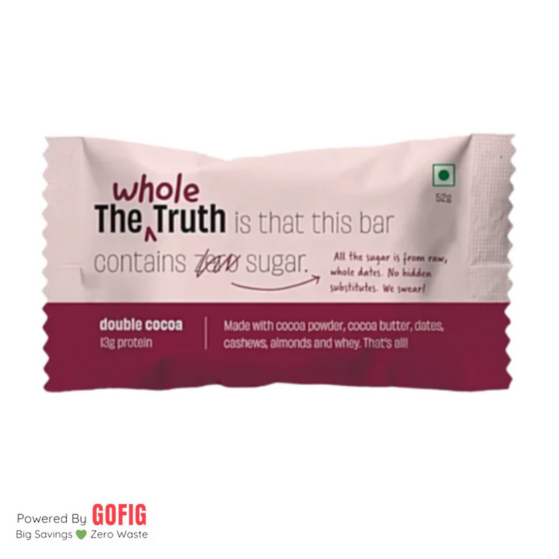 TWT Double Cocoa Protein Bar (52 g)