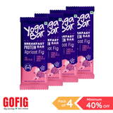 Yoga Bar Apricot Fig Breakfast Bar (45 g) - Pack of 4