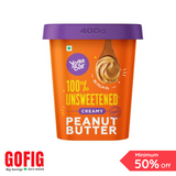 Yoga Bar Unsweetened Creamy Peanut Butter (400 g)
